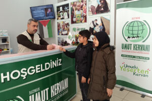 Gazze’ye yardım elini uzattılar