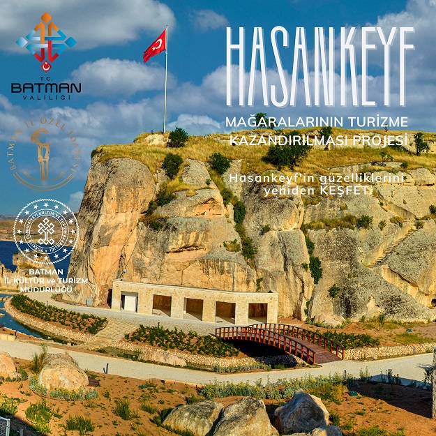 Hasankeyf’te Mağaralar Turizme Kazandırılıyor