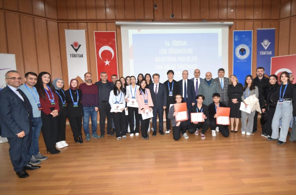 TÜBİTAK bölge finali ödülleri verildi