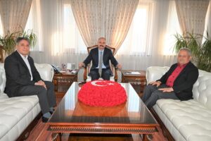 Ziraat Odası Başkanı Aydiş’ten Vali Canalp’a Teşekkür Ziyareti