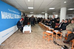 Vali Canalp, Huzur Mahallesinde Vatandaşlarla Bir Araya Geldi