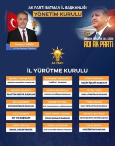 AK PARTİ’DE GÜÇLÜ KADRO KURULDU