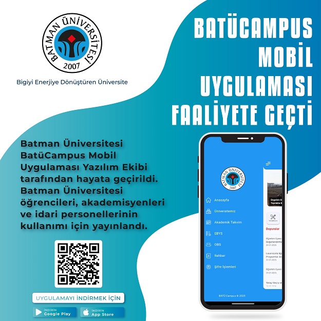 ÜNİVERSİTE’DEN BATÜ CAMPUS MOBİL UYGULAMASI