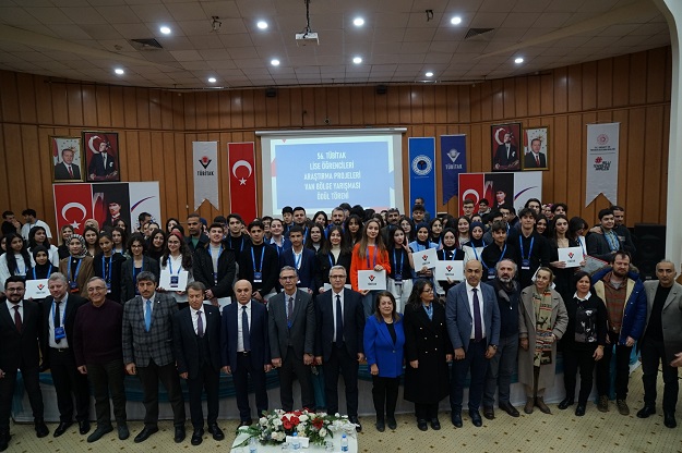 TÜBİTAK LİSE ÖĞRENCİLERİ BÖLGE FİNALİNDE ÖDÜLLER SAHİPLERİNİ BULDU