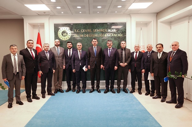 NASIROĞLU, BAKAN KURUM İİLE GÖRÜŞTÜ