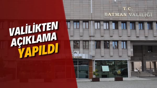 VALİLİK’TEN YASAK KARARI