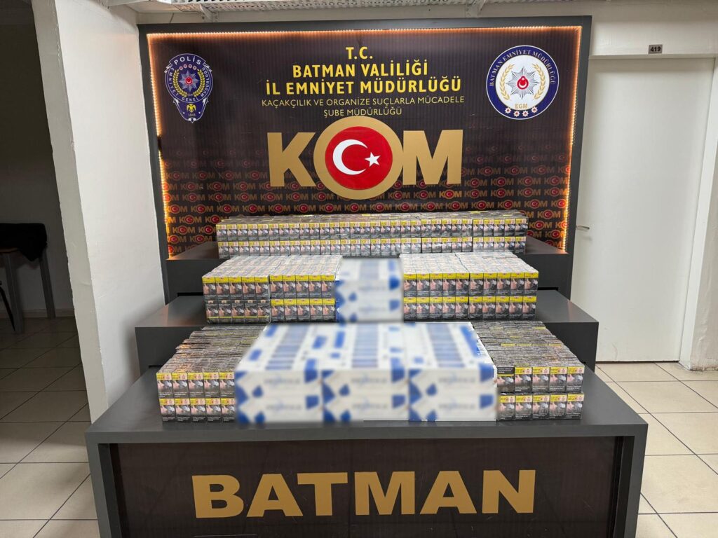 5380 paket kaçak sigara ele geçirildi