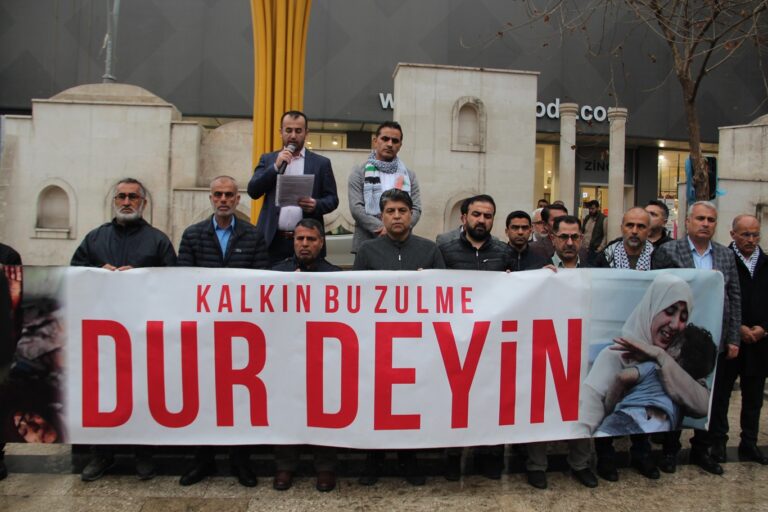 Gazze katliamı protesto edildi