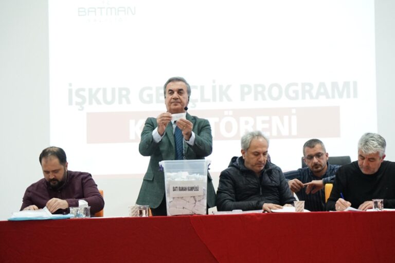 İŞKUR gençlik programı kurası çekildi