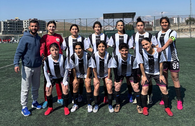 MEZOPOTAMYALI KADINLAR İLK GALİBİYETİNİ ALDI; 2-1