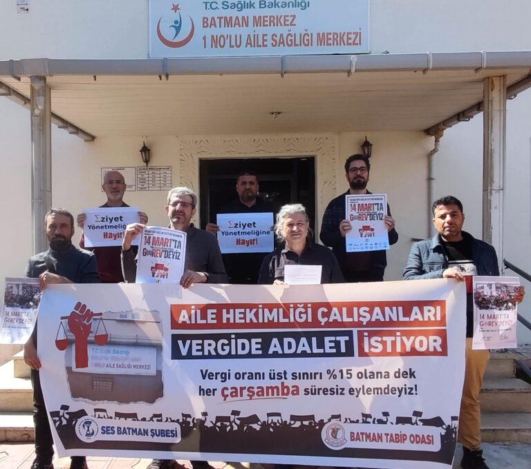 Tıp bayramında iş bırakıyorlar