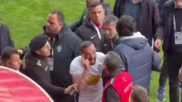 BAŞKOMİSERE SAYGISIZLIK YAPTI…?