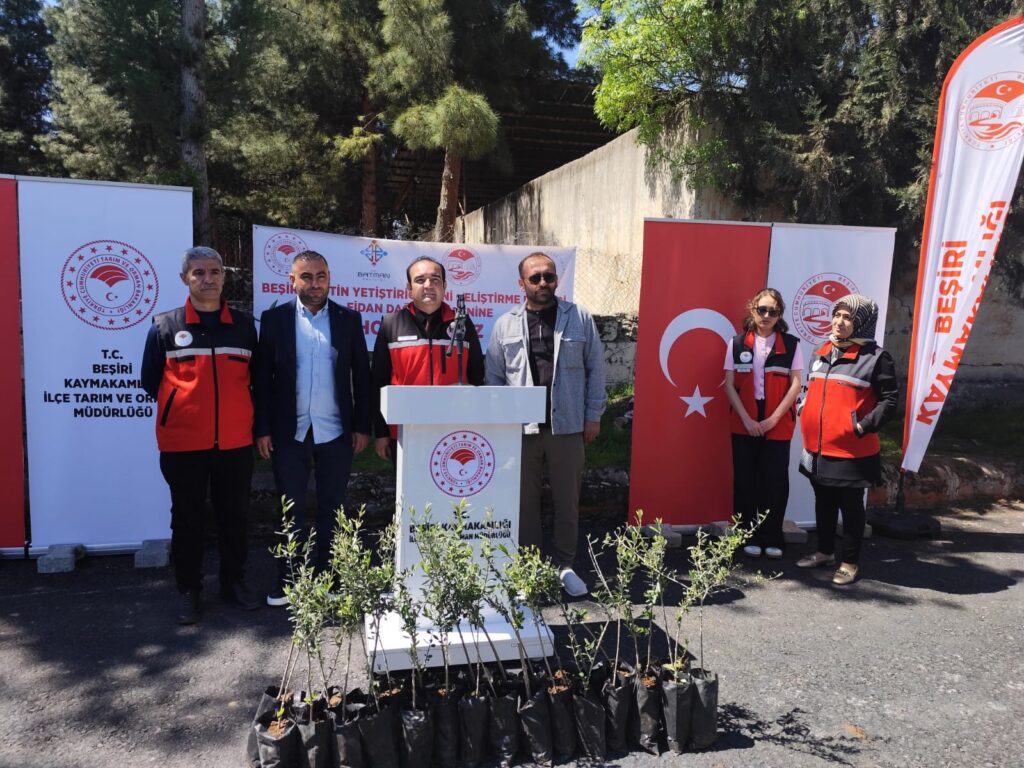 2 Bin 500 Tüplü zeytin fidanı dağıtıldı