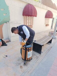 50 AYRI NOKTADAKİ ÇÖP KOVALARI YENİLENDİ