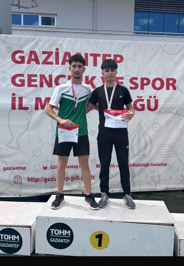 Boğaziçi Koleji, Gaziantep’te Atletizmde 2 dalda Bölge Birinciliği Kazandı.