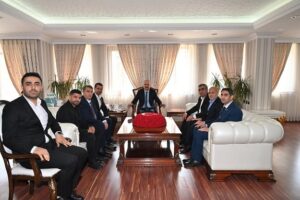 BÜRO MEMUR-SEN’DEN VALİ CANALP’A ZİYARET