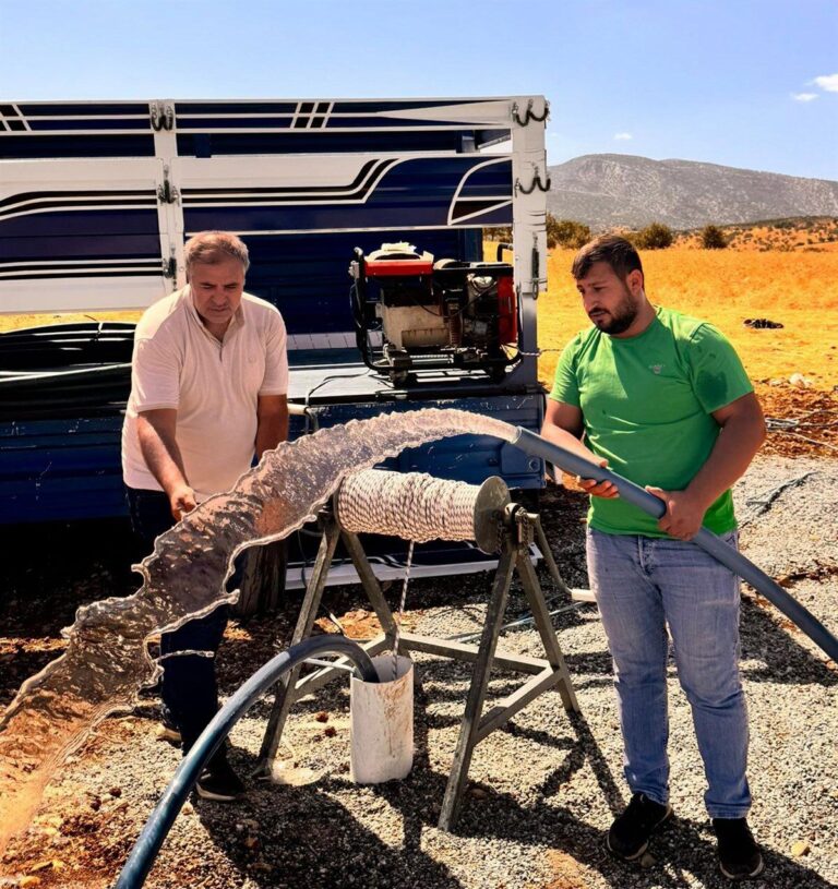 Gaziler köyü sağlıklı suya kavuşuyor