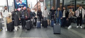 BATMANLI GENÇLER İSVEÇ’TEN DÖNDÜ