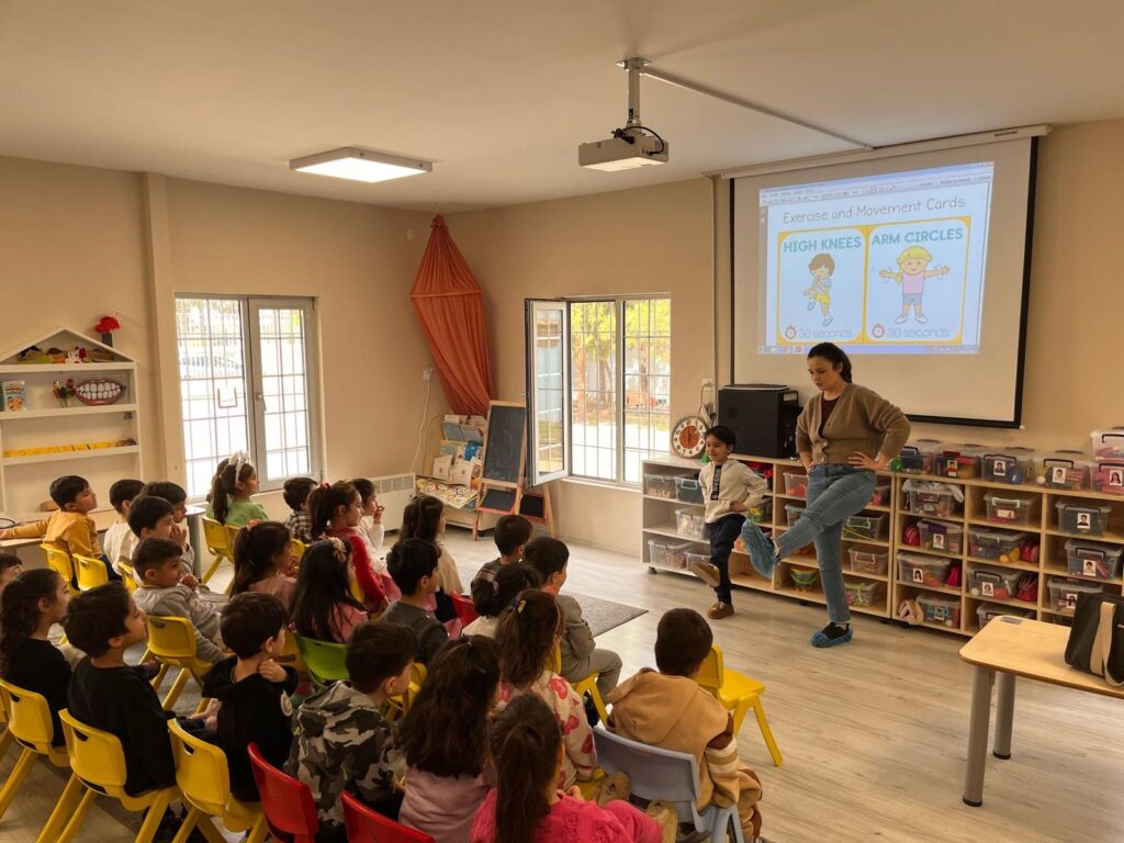 Miniklere sağlıklı yaşam alışkanlığı