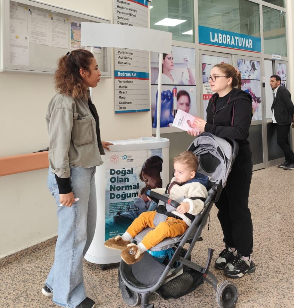 Normal doğuma teşvik ettiler