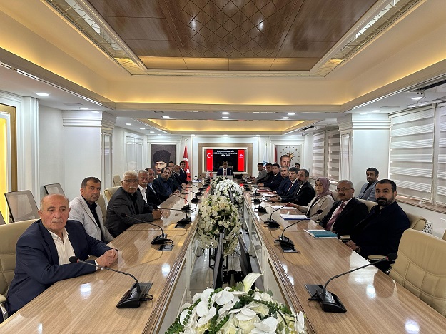 Merkez Köy Muhtarları Toplantısı Gerçekleştirildi