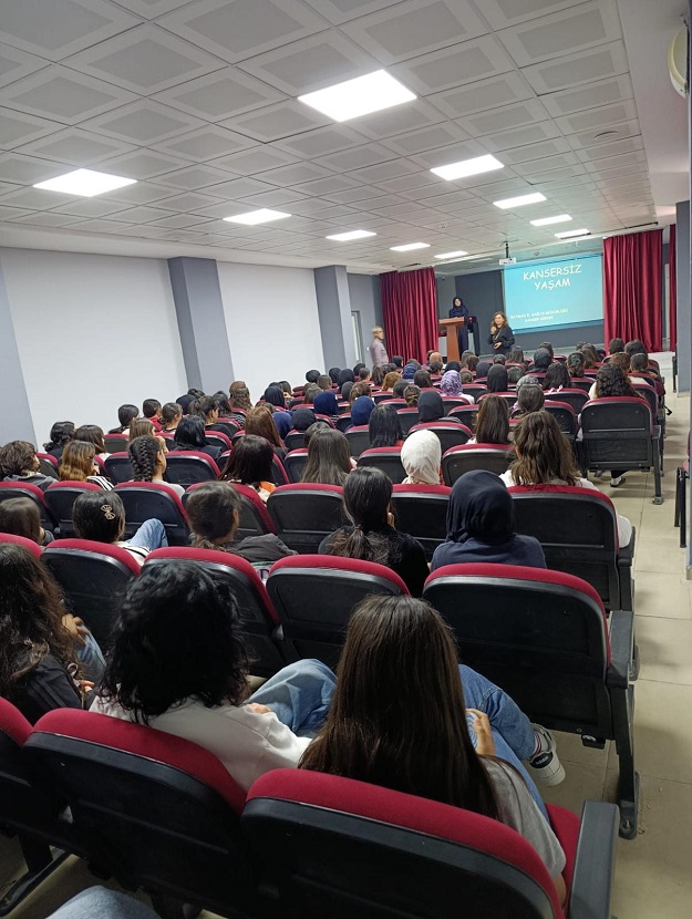 Liseli Öğrencilere “Kanserden Korunma” Eğitimi