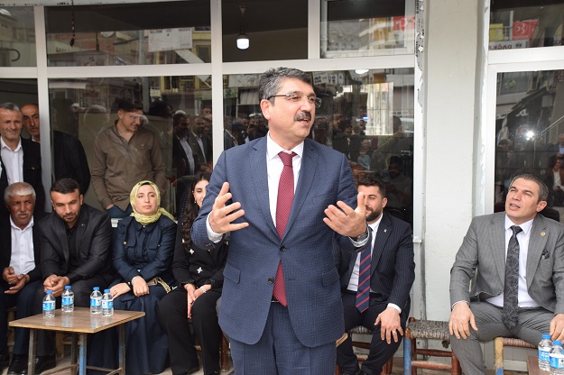 SASON’A DOĞALGAZ VE YENİ YOL MÜJDESİ