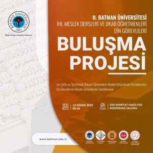 İHL MESLEK DERSİ VE DKAB ÖĞRETMENLERİ İLE DİN GÖREVLİLERİ BULUŞMA PROJESİNDE AÇILIŞ