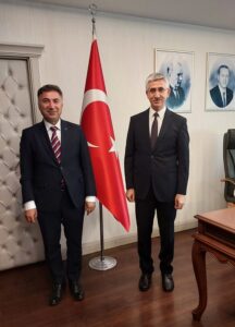 Rektör Demir’den Nazif Yılmaz’a Ziyaret