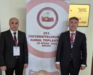 REKTÖR DEMİR 261. ÜNİVERSİTELERARASI KURUL TOPLANTISINA KATILDI