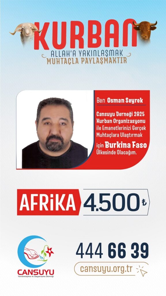 Cansuyu Derneği Batman’da Kurban Çalışmalarına Hazır