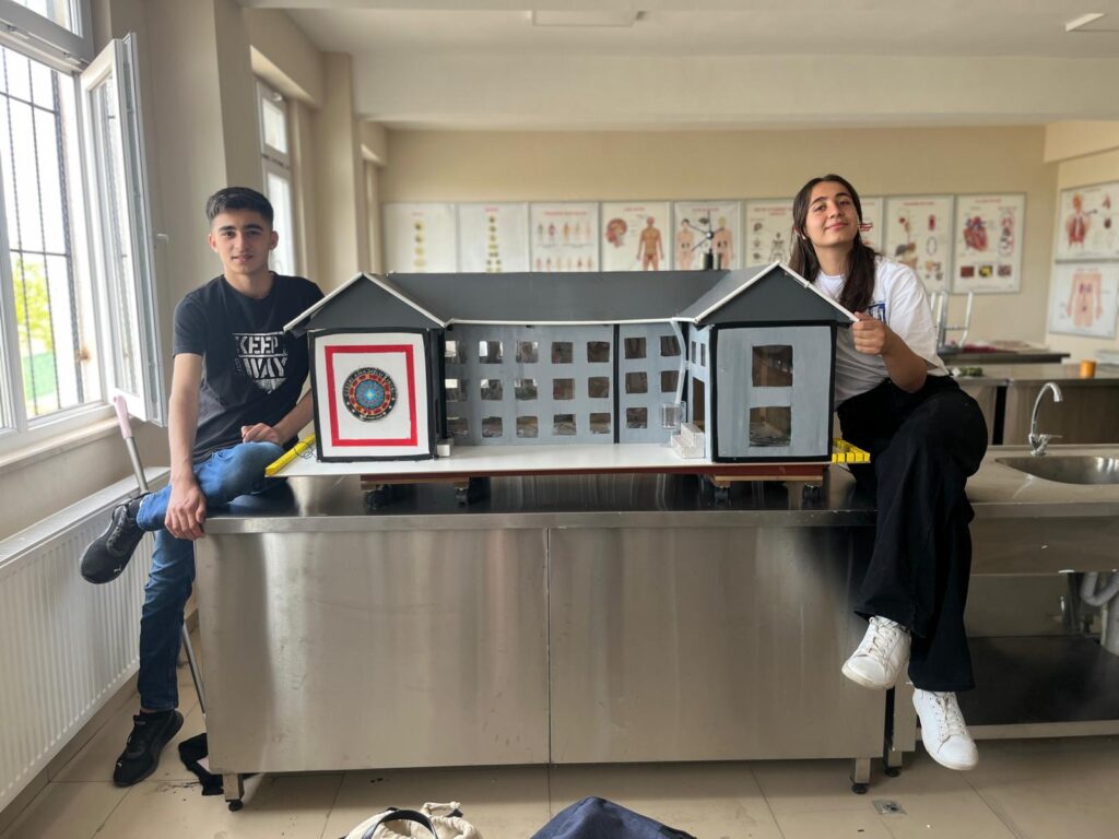 Cezeri Anadolu Lisesine Yeşil İnovasyonda büyük başarı