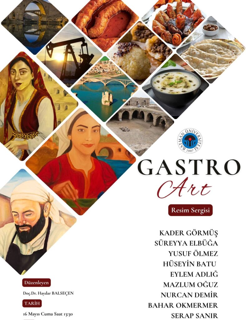Gastronomi festivalinde resim sergisi açılacak