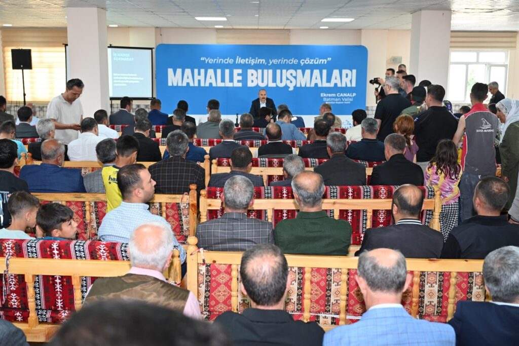 Güneykent’te vatandaşlarla buluştu