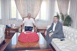 ŞUBE BAŞKANI NASIROĞLU’NDAN VALİ CANALP’E ZİYARET