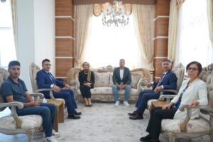 Üni-Per-Sen’den Rektör Demir’e ziyaret