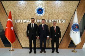 REKTÖR İDRİS DEMİR’E HAYIRLI OLSUN ZİYARETİ