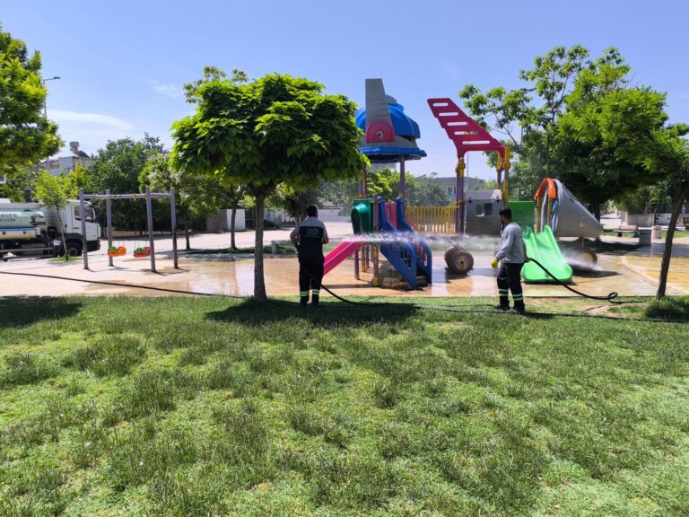 Beşevler Mahallesi’nde temizlik çalışması