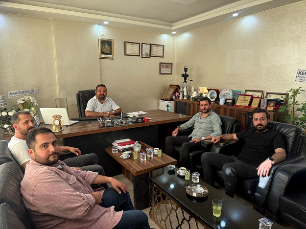 HALK OYUNLARI CAMİASINDAN OSMAN SEYREK’E ZİYARET