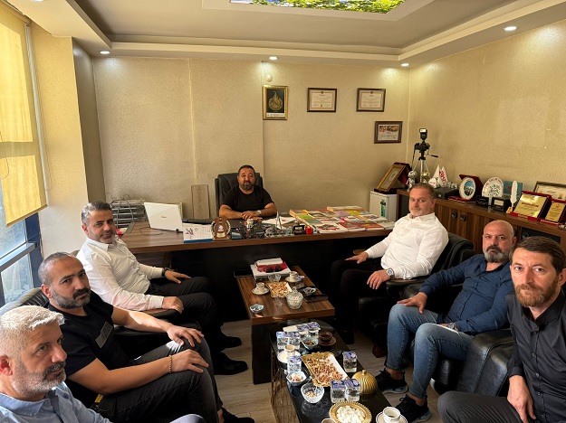 MHP HEYETİNDEN BHA MEDYA GRUBUNA ZİYARET