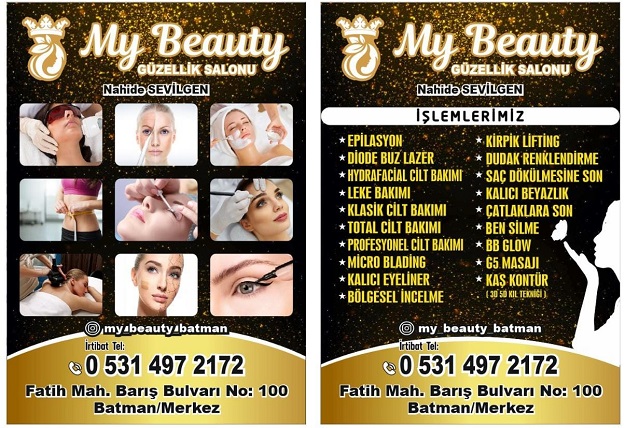 MY BEAUTY GÜZELLİK SALONU KADINLARA GÜZELLİĞİN KAPILARINI ARALIYOR