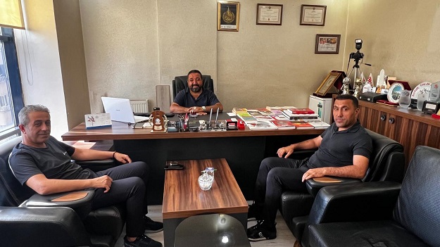 ŞAH-MAR AİLESİNDEN OSMAN SEYREK’E ZİYARET