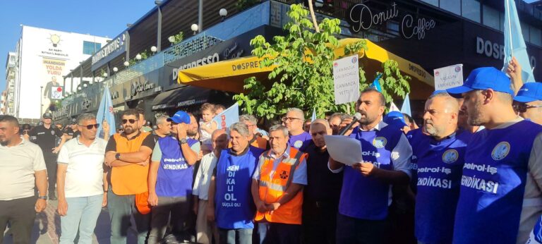 “Sadaka değil, hakkımızı istiyoruz”