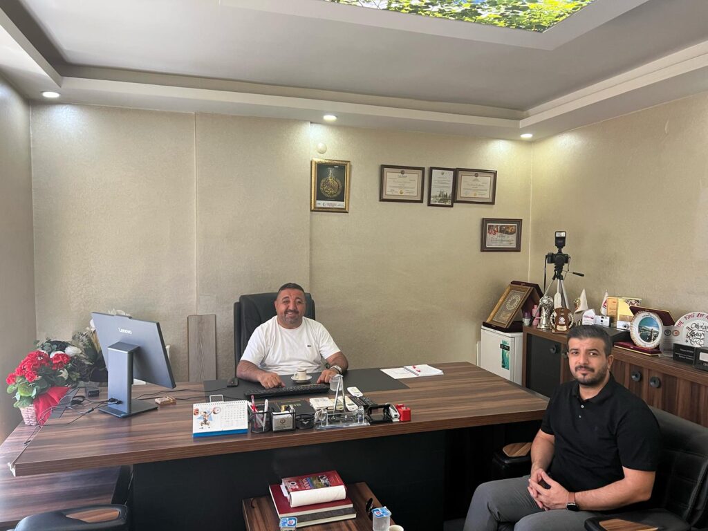 AKADEMİSYEN ARICA’DAN OSMAN SEYREK’E ZİYARET