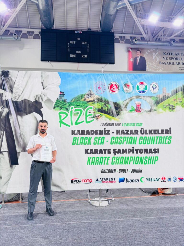 YILMAZ, KARATE’DE İLK ULUSLARARASI HAKEM OLDU