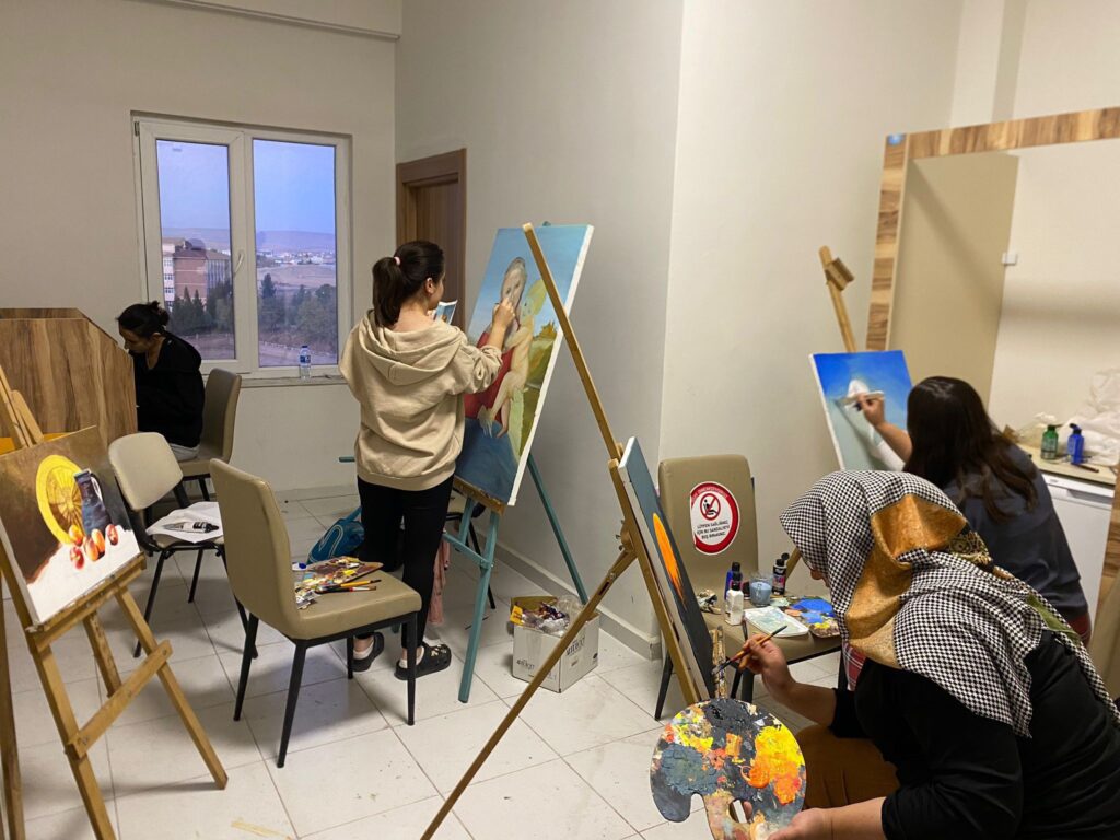 YURTLARDAKİ KURSLARDAN 2617 ÖĞRENCİ FAYDALANDI