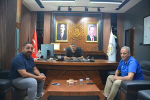 SEYREK VE AKYOL’DAN BAŞKAN EKMİŞ’E ZİYARET