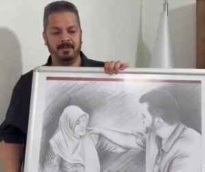 Gazeteci Cebrail Uyanık’a Anlam Yüklü Hediye