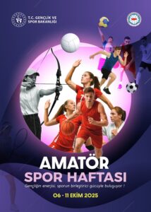 AMATÖR SPOR HAFTASI BAŞLIYOR!