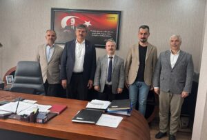 Başkan Çiftçi’den Vergi Dairesi Müdürüne Ziyaret